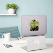 duikclub voor scheepswrakken sticker (Laptop op bureau)