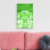 Duikdoek Canvas Afdruk (Insitu (Woonkamer))