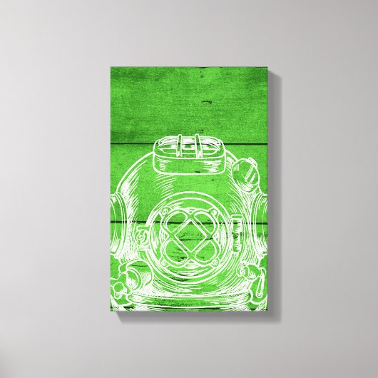 Duikdoek Canvas Afdruk (Voorkant)