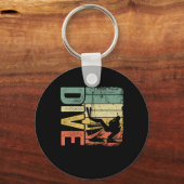  duikduik, divers, gift sleutelhanger (Voorkant)