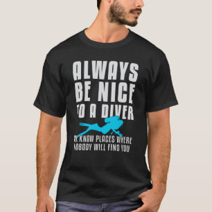 Duiken Duiken Duiken Duiken Duiker Grappig Zee Gif T-shirt