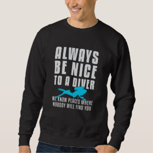 Duiken Duiken Duiken Duiken Duiker Grappig Zee Gif Trui