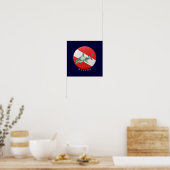 duiken / duiken / haai poster (Keuken)