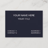 Duiken Duiken Onderwater Duiker Visitekaartje (Achterkant)