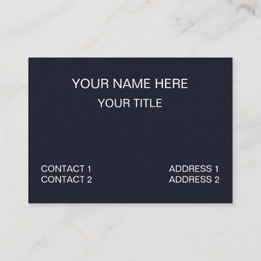 Duiken Duiken Onderwater Duiker Visitekaartje (Achterkant)