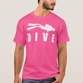 Duiken Duiker Scuba Diving Licensed Diver Deep T-shirt