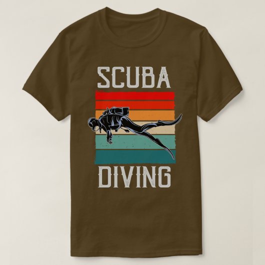 Duiken Duiker Snorkelen  T-shirt (Design voorkant)