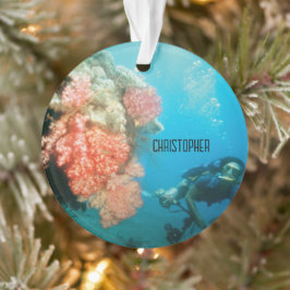Duiken gepersonaliseerd ornament