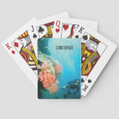 Duiken gepersonaliseerd pokerkaarten (Achterkant)