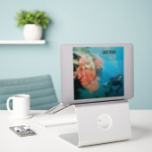 Duiken gepersonaliseerd sticker (Laptop op bureau)