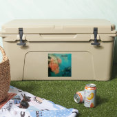 Duiken gepersonaliseerd sticker (Koeler)