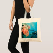Duiken gepersonaliseerd tote bag (Voorkant (product))