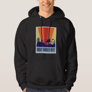 Duiken Great Barrier Reef Souvenir Australië Duik  Hoodie