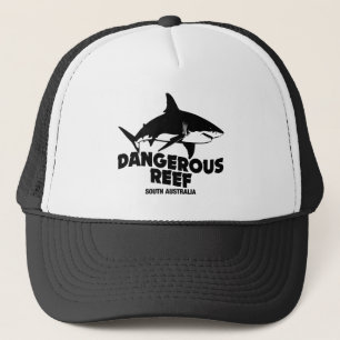 Duiken Grote Witte Haaien - Gevaarlijk Reef Trucker Pet