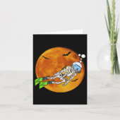 Duiken Halloween Scuba Diver Kaart (Voorkant)