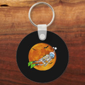 Duiken Halloween Scuba Diver Sleutelhanger (Voorkant)