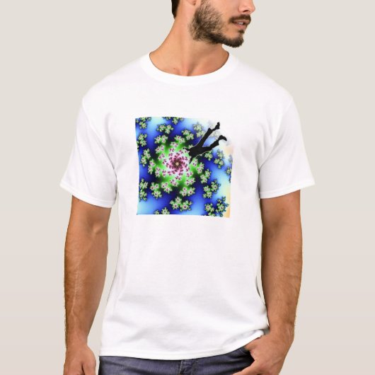 Duiken in een Fractal T-shirt (Voorkant)