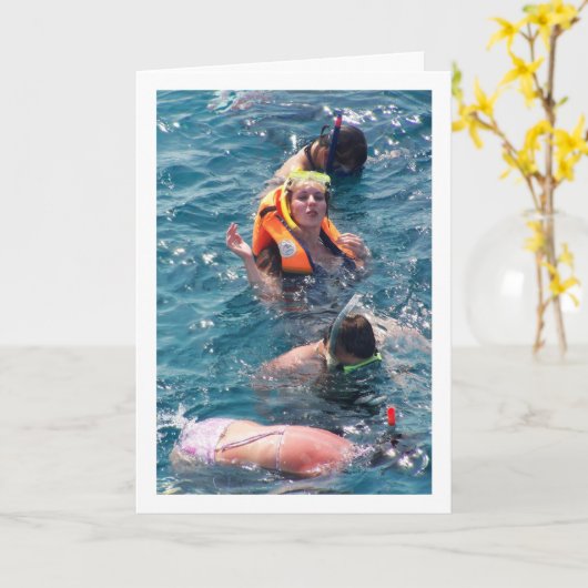 Duiken in het Rode Zee Kaart (Gele Bloem)