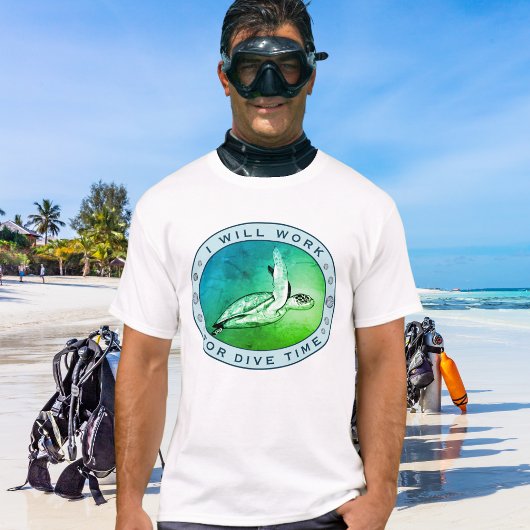 Duiken is grappig t-shirt