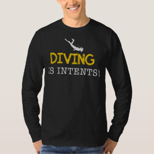 Duiken is intenties - Verken de diepte, duik in LA T-shirt