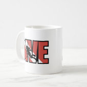 duiken koffiemok (Voorkant links)