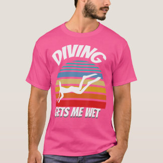 Duiken maakt me nat Freediving T-shirt