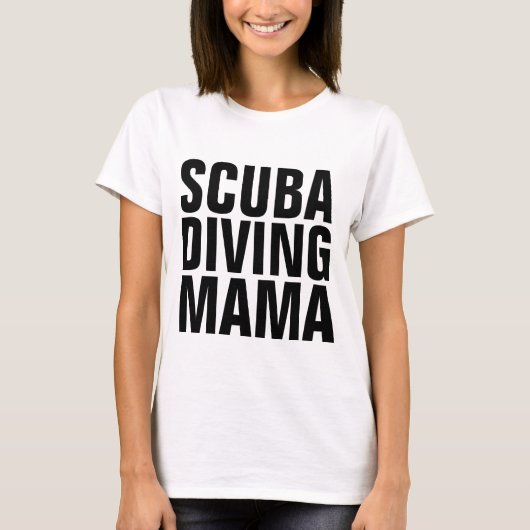 DUIKEN MAMA DAMES T-SHIRTS (Voorkant)