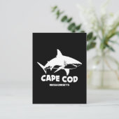 Duiken met grote witte haaien - Cape Cod Briefkaart (Staand voorkant)