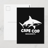 Duiken met grote witte haaien - Cape Cod Briefkaart (Voorkant / Achterkant)