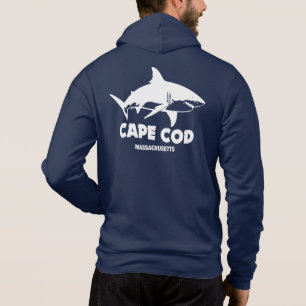 Duiken met grote witte haaien - Cape Cod Hoodie