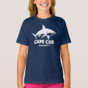 Duiken met Grote Witte Haaien - Cape Cod T-shirt