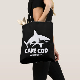 Duiken met Grote Witte Haaien - Cape Cod Tote Bag