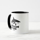 Duiken met haaien op Guadalupe Island Mok (Voorkant links)