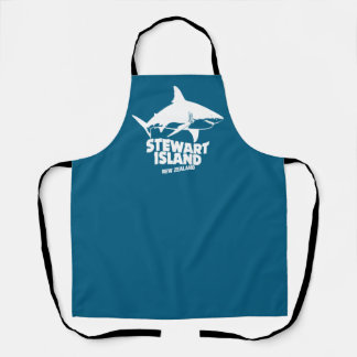 Duiken met haaien - Stewart Island Schort