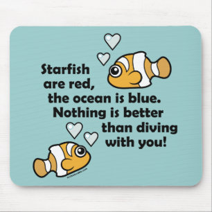 Duiken met jou muismat