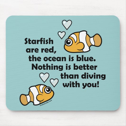 Duiken met jou muismat (Voorkant)