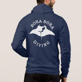Duiken met mantaroggen bij Bora Bora Hoodie