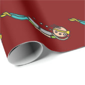 Duiken met perslucht cadeaupapier (Rol Hoek)