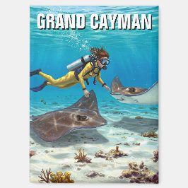 Duiken met Stingrays in Grand Cayman Reizen Magneet