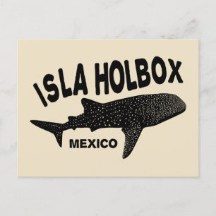 Duiken met walvishaaien Isla Holbox Mexico Briefkaart