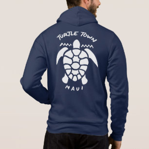 Duiken met Zeeen schildpadden - Turtle Town Maui Hoodie