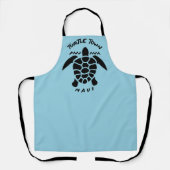 Duiken met Zeeen schildpadden - Turtle Town Maui Schort (Voorkant)