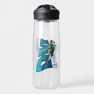 Duiken met zuurstofapparatuur    waterfles