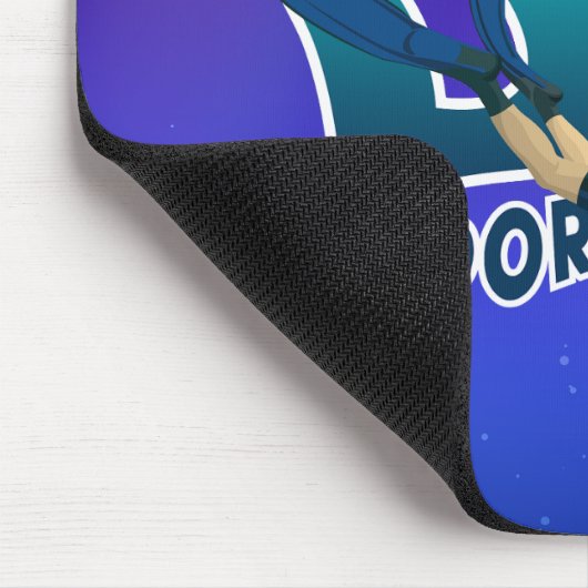 Duiken | Mousepad Muismat (Hoek)