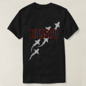 Duiken Nassau Duiken met Haaien in Nassau T-shirt (Design voorkant)
