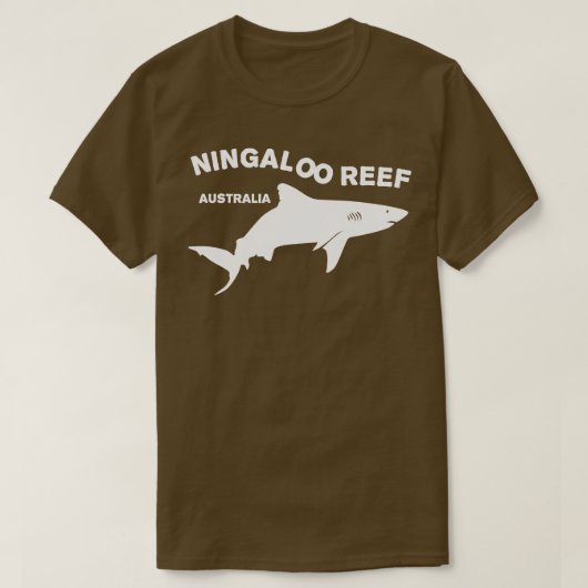 Duiken Ningaloo Reef Australië T-shirt (Design voorkant)