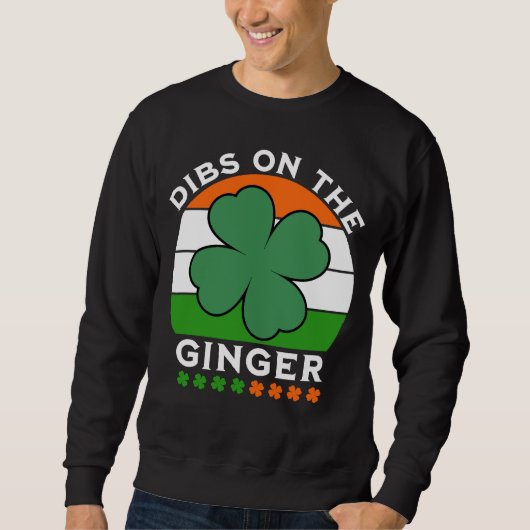 Duiken op de gember, St Patrick's Day Trui (Voorkant)