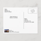 Duiken op het Briefkaart van de rivierbek van Nava (Achterkant)