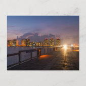 Duiken op het Briefkaart van de rivierbek van Nava (Voorkant)