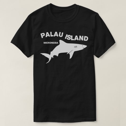 Duiken op Palau Island Micronesia T-shirt (Design voorkant)